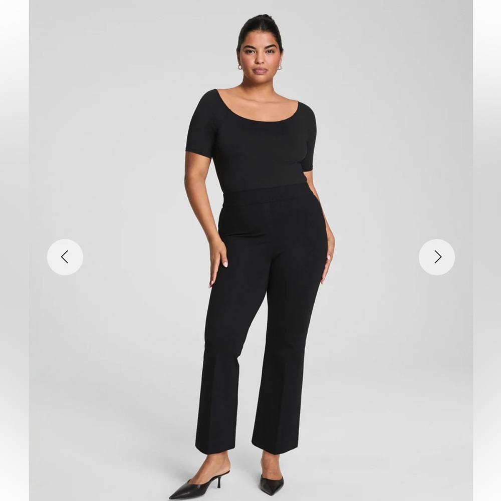 SPANX Ponte Kick Flare Pant Black size XL